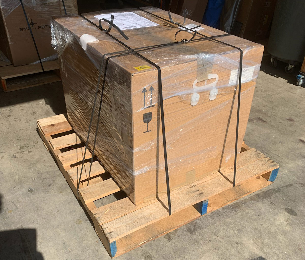 Properly packaged freight 